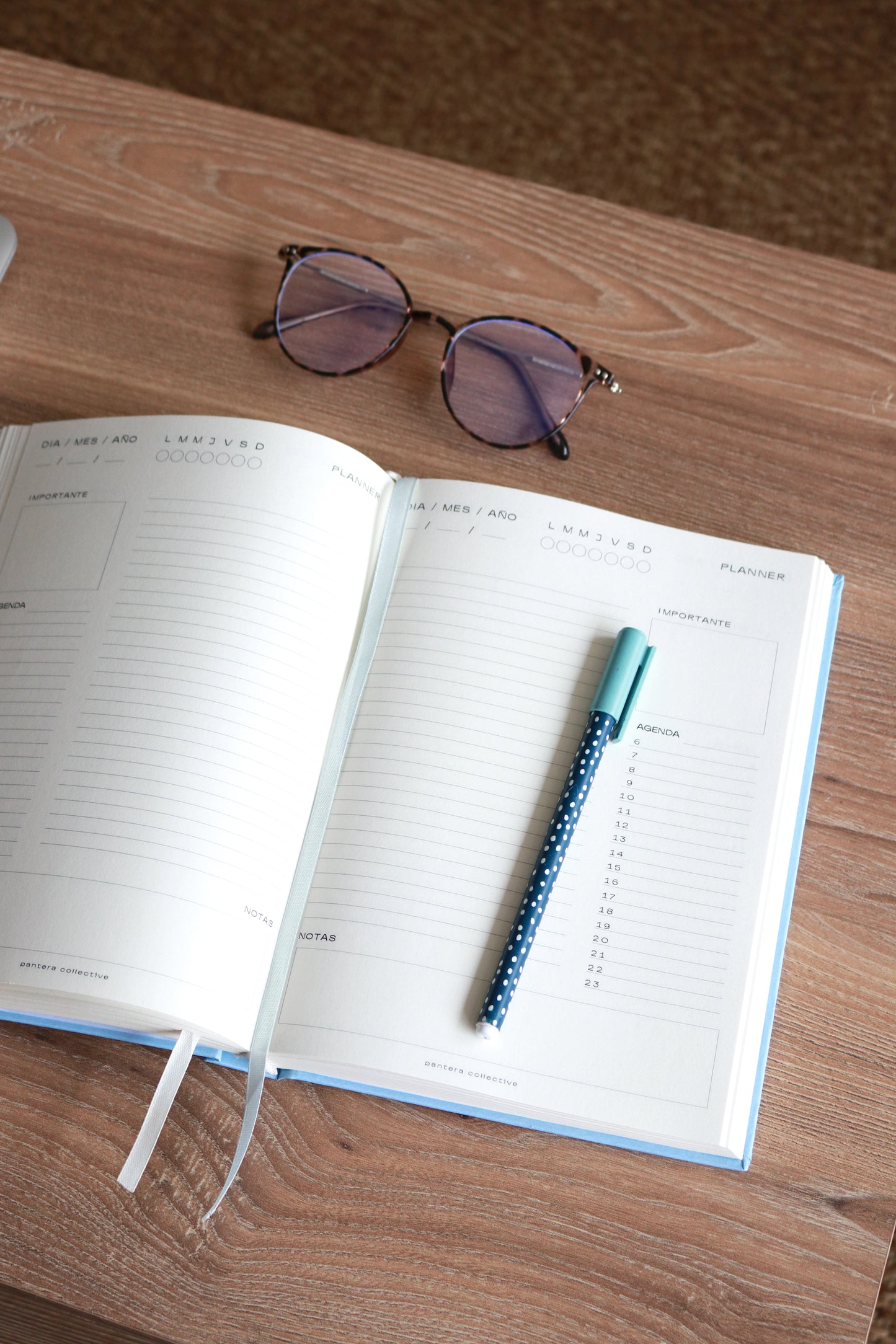 Daily Planner Celeste
