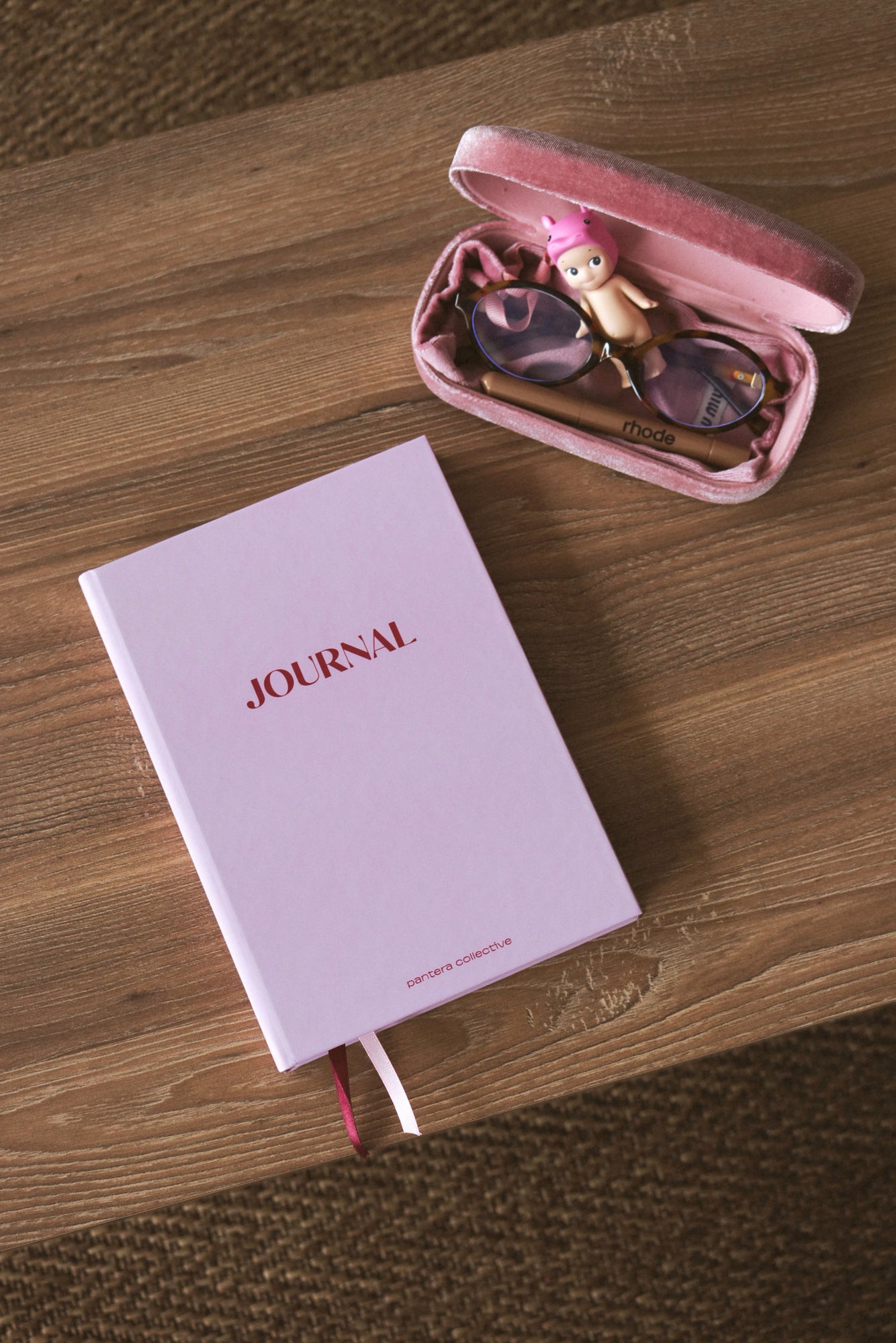 Journal Pink red