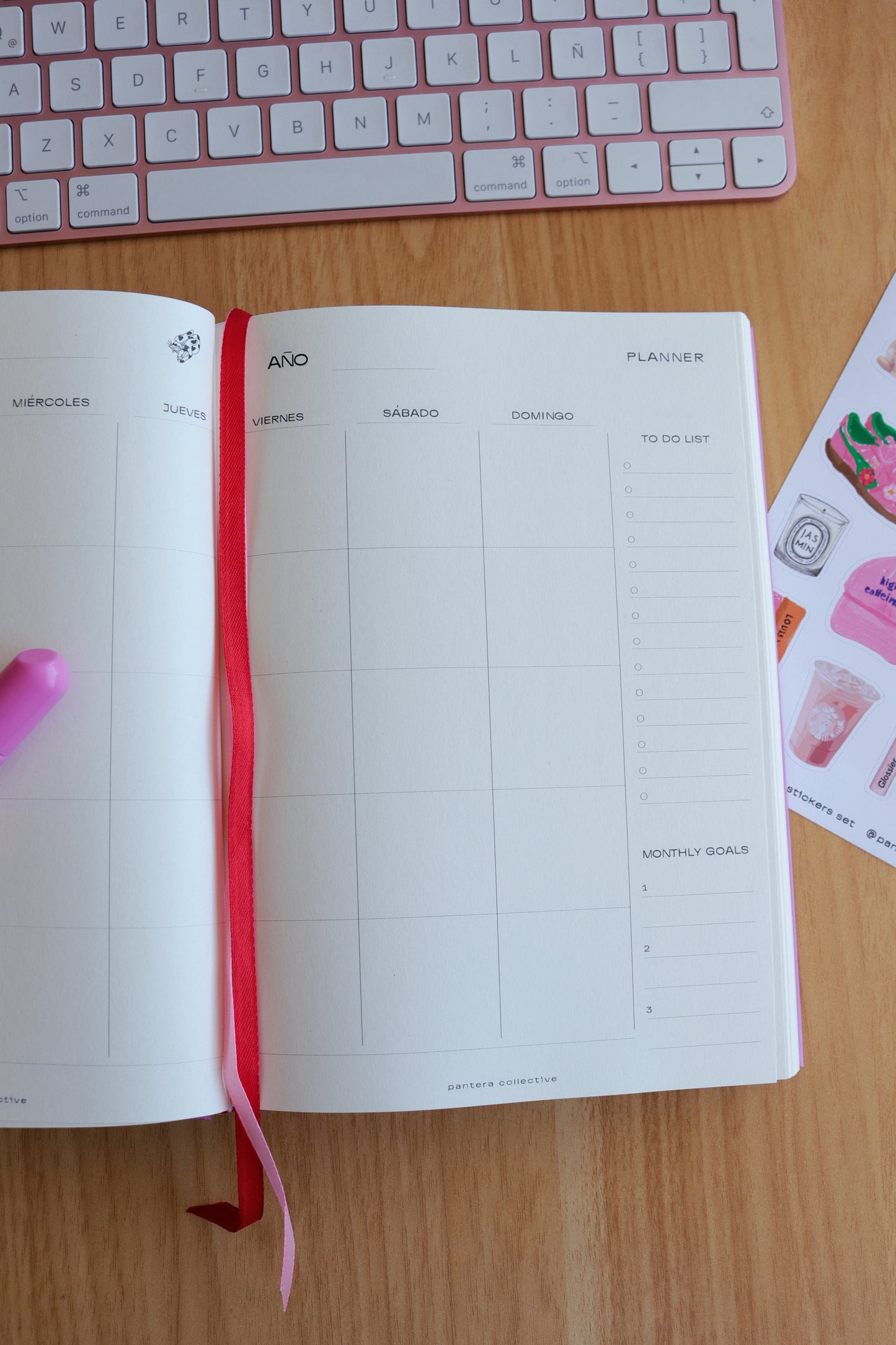 Daily Planner Bubble Gum Edición Limitada