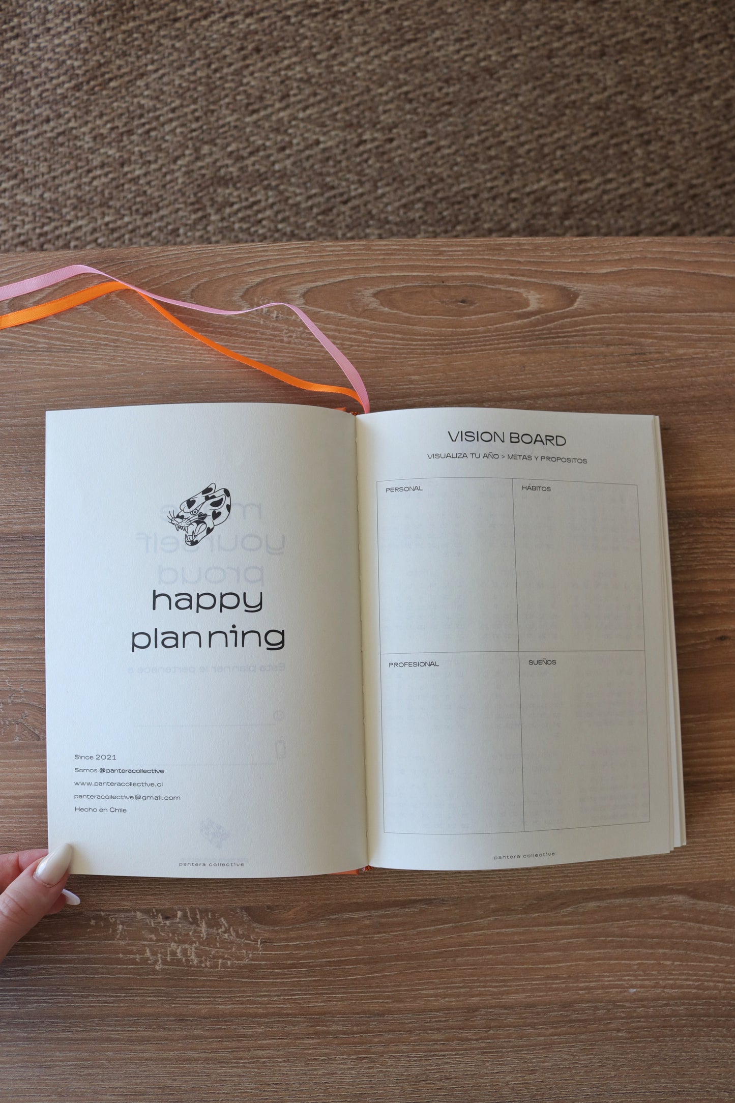 Daily Planner Sunset Glow