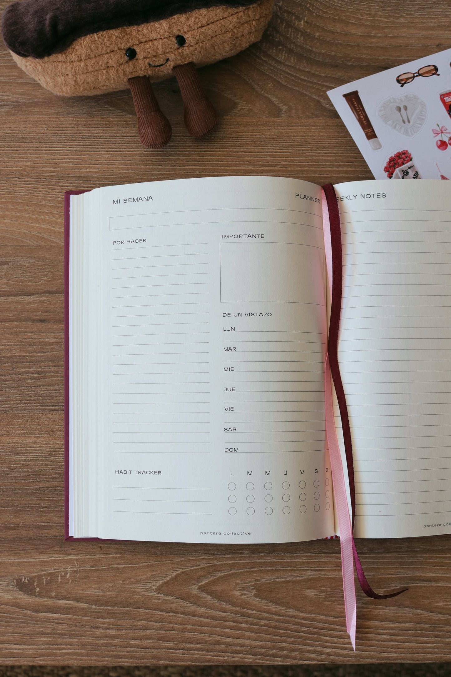 Weekly Planner Cherry Pop Edición Limitada