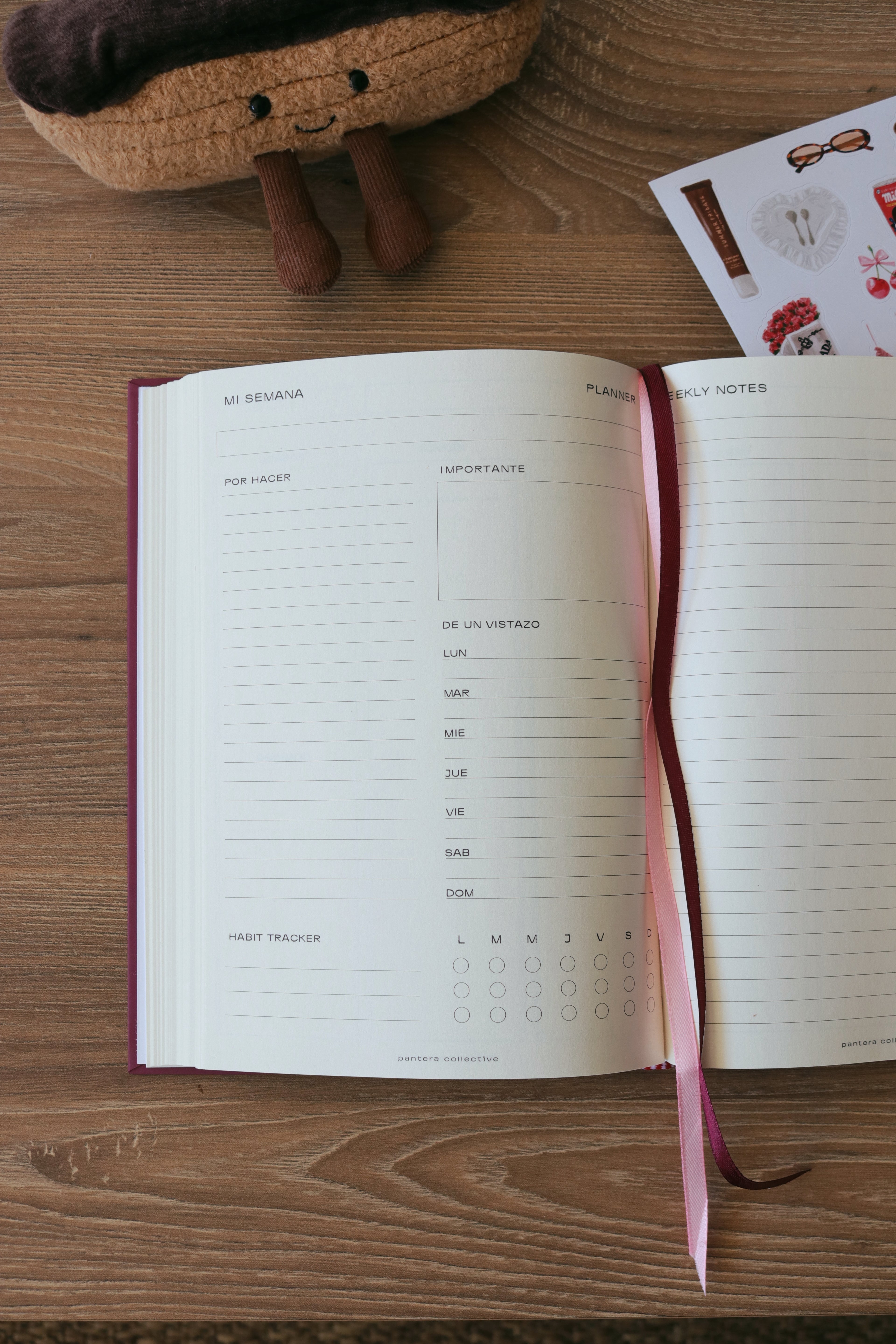 Weekly Planner Cherry Pop