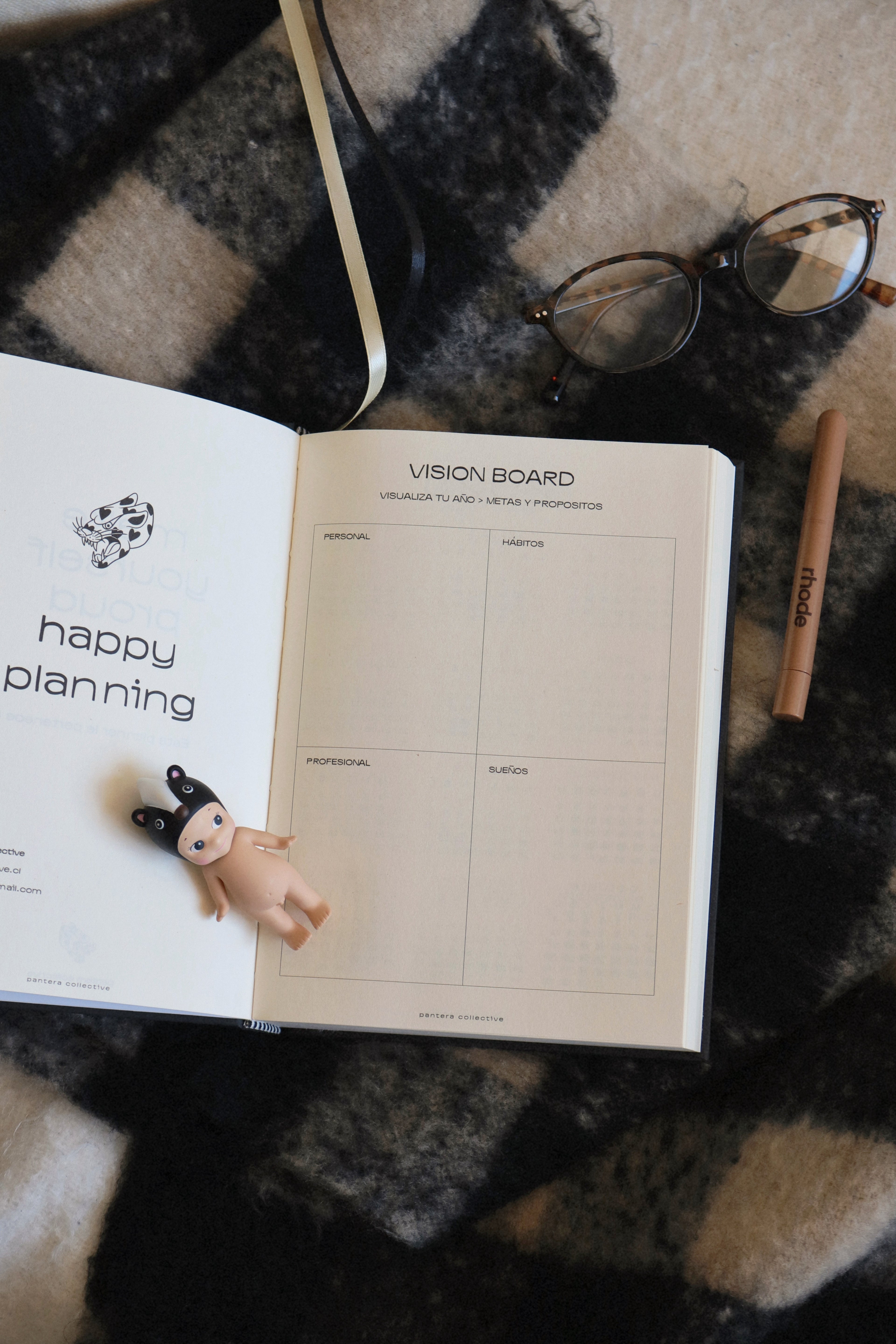 Daily Planner Dark Grey