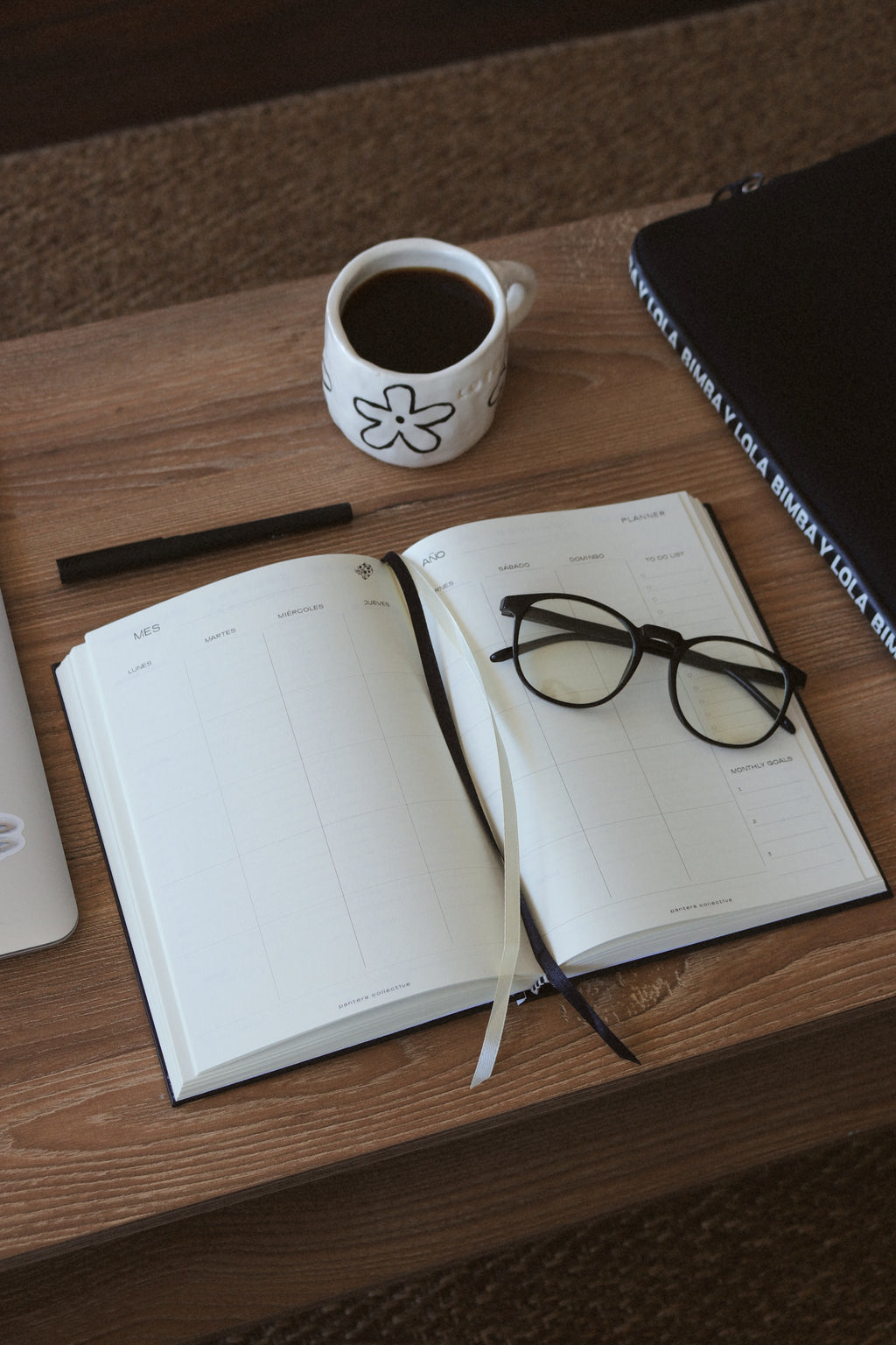 Daily Planner Dark Grey