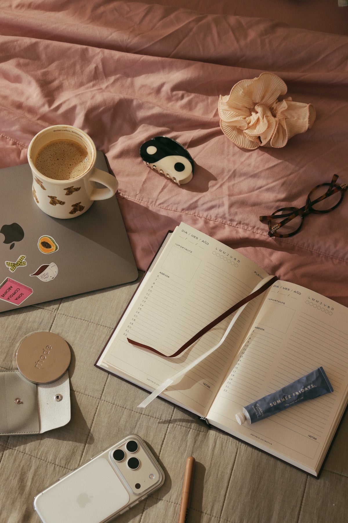 Daily Planner Mocha