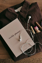 PREVENTA Weekly Planner Latte