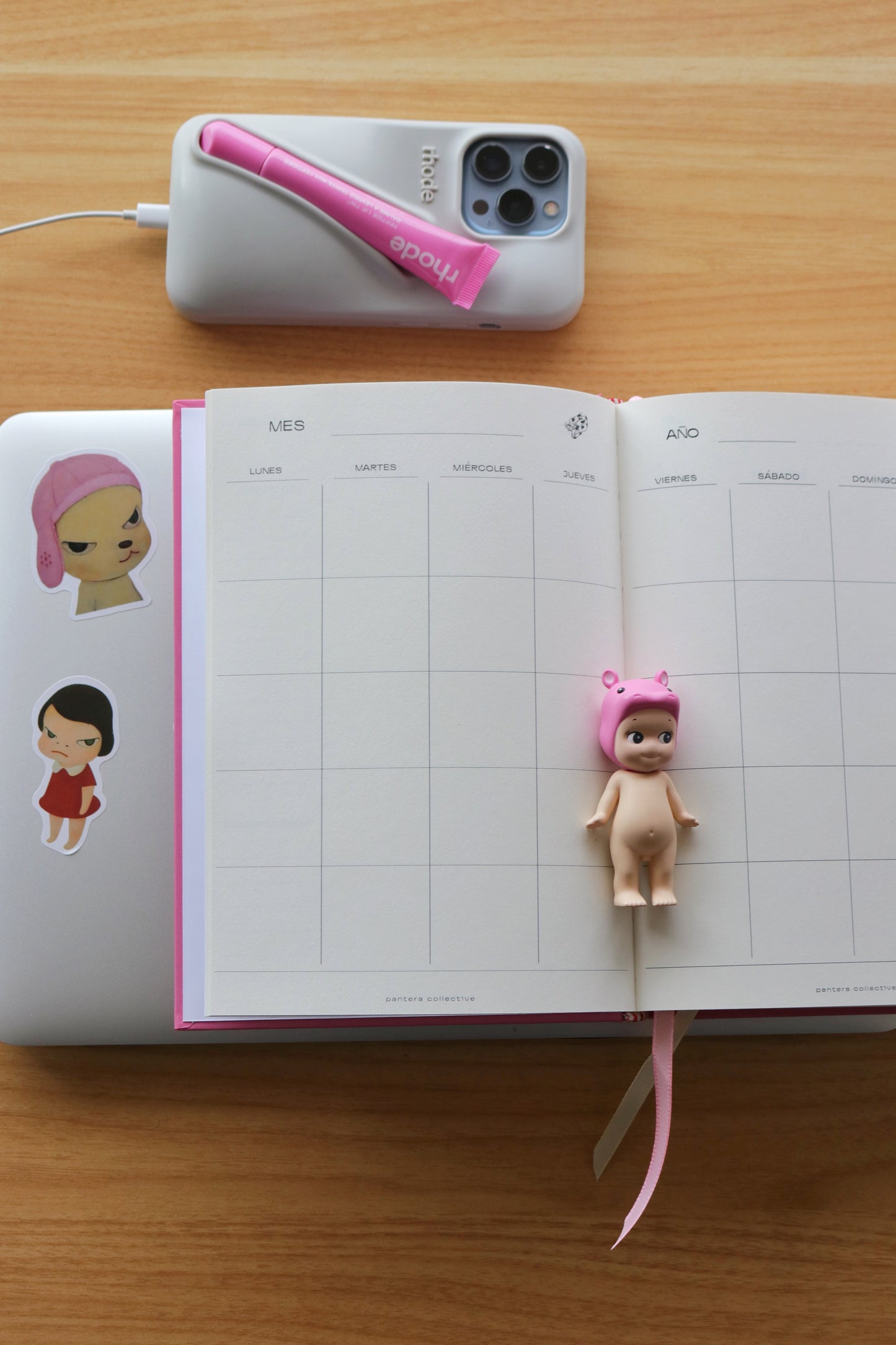 Weekly Planner Rosa