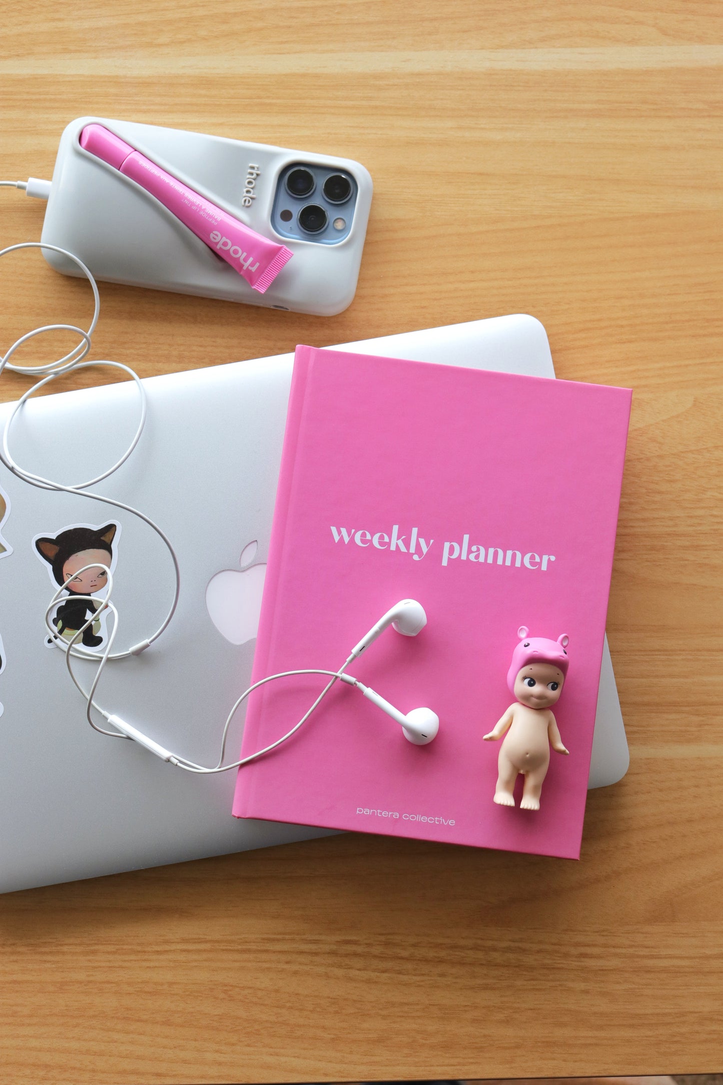 Weekly Planner Rosa