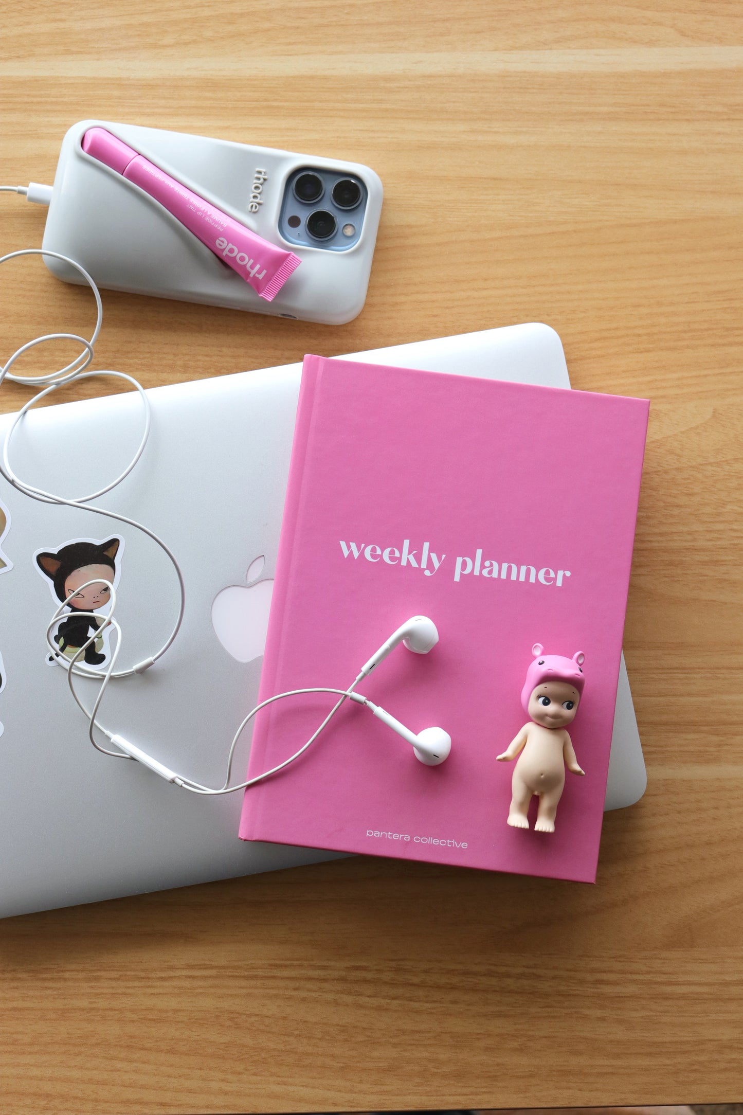 Weekly Planner Rosa