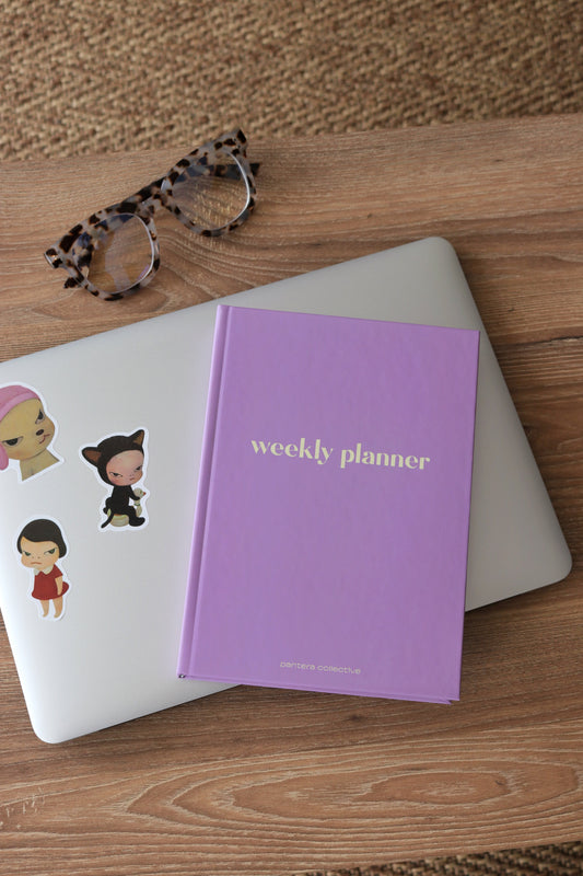 Weekly Planner Lavender Honey