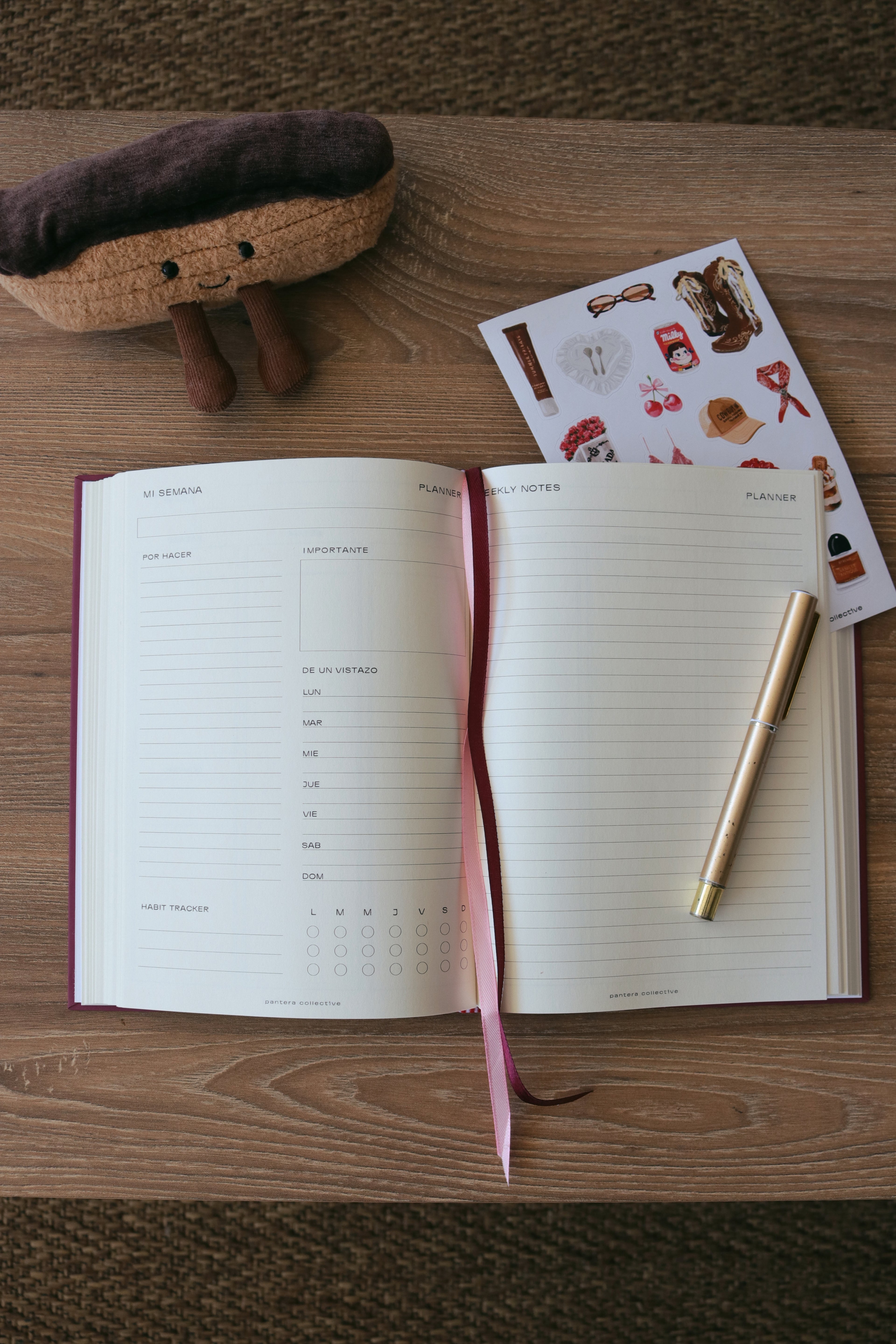 Weekly Planner Cherry Pop