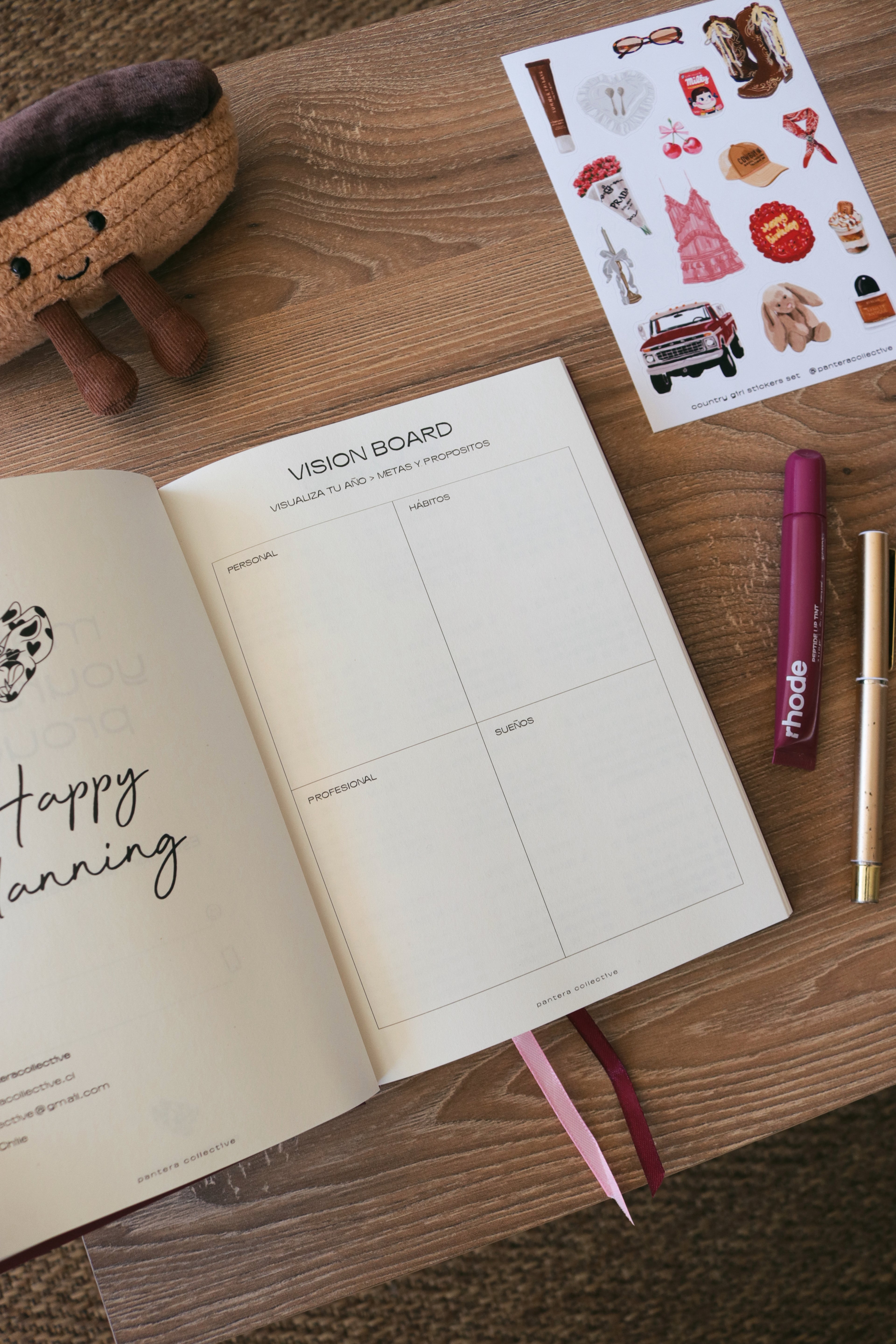 Weekly Planner Cherry Pop