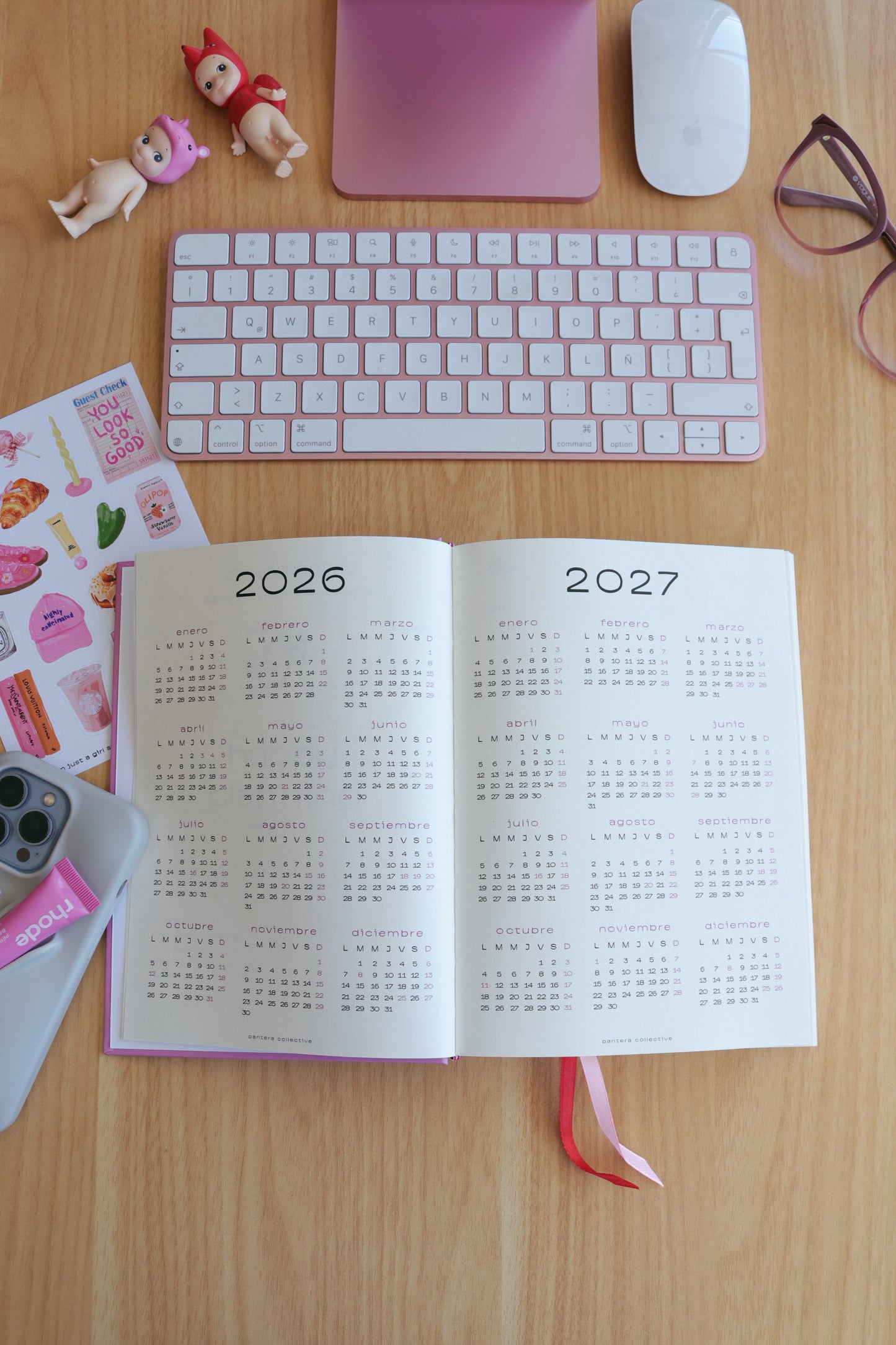 Daily Planner Bubble Gum Edición Limitada