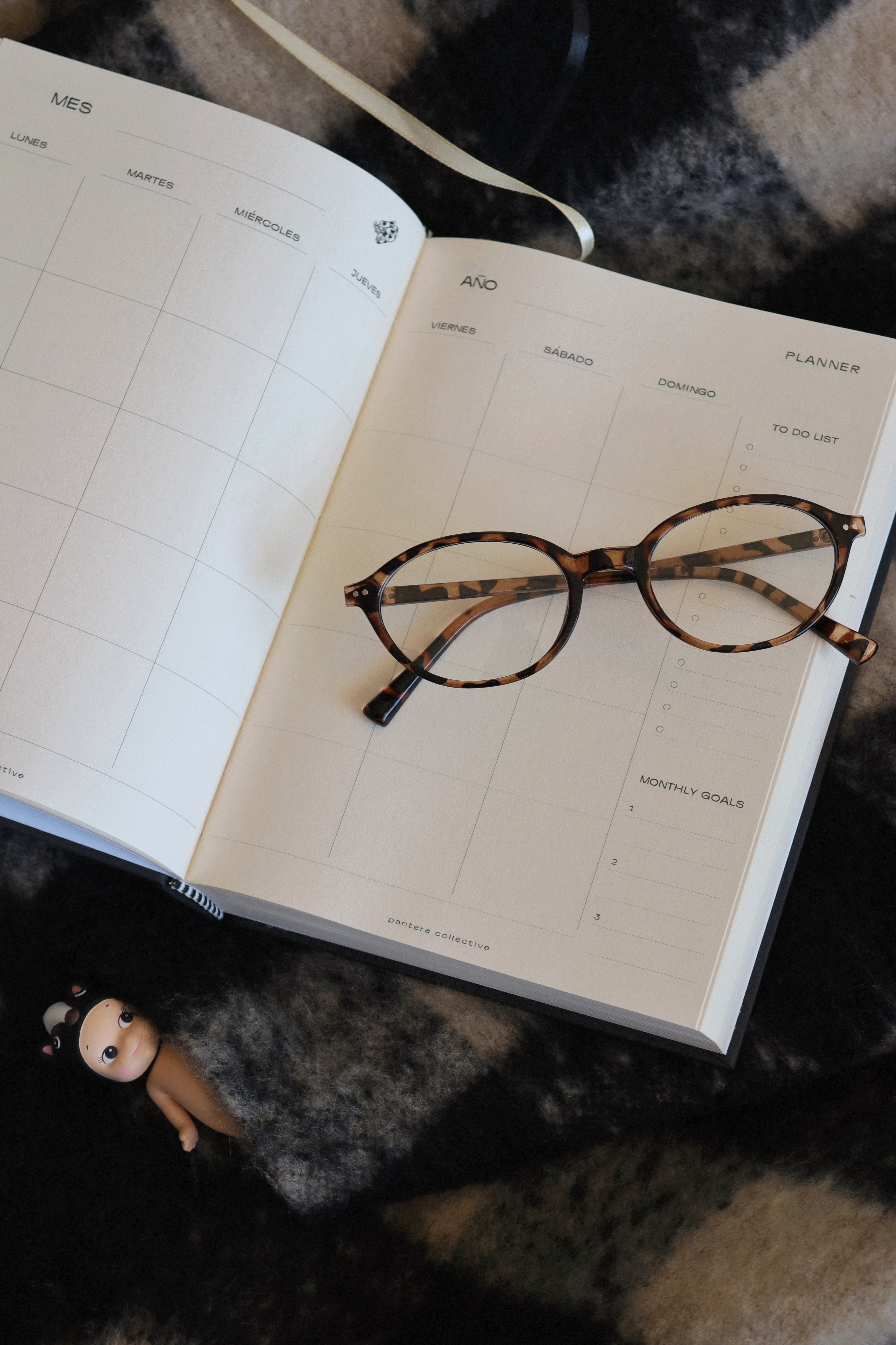 Daily Planner Dark Grey