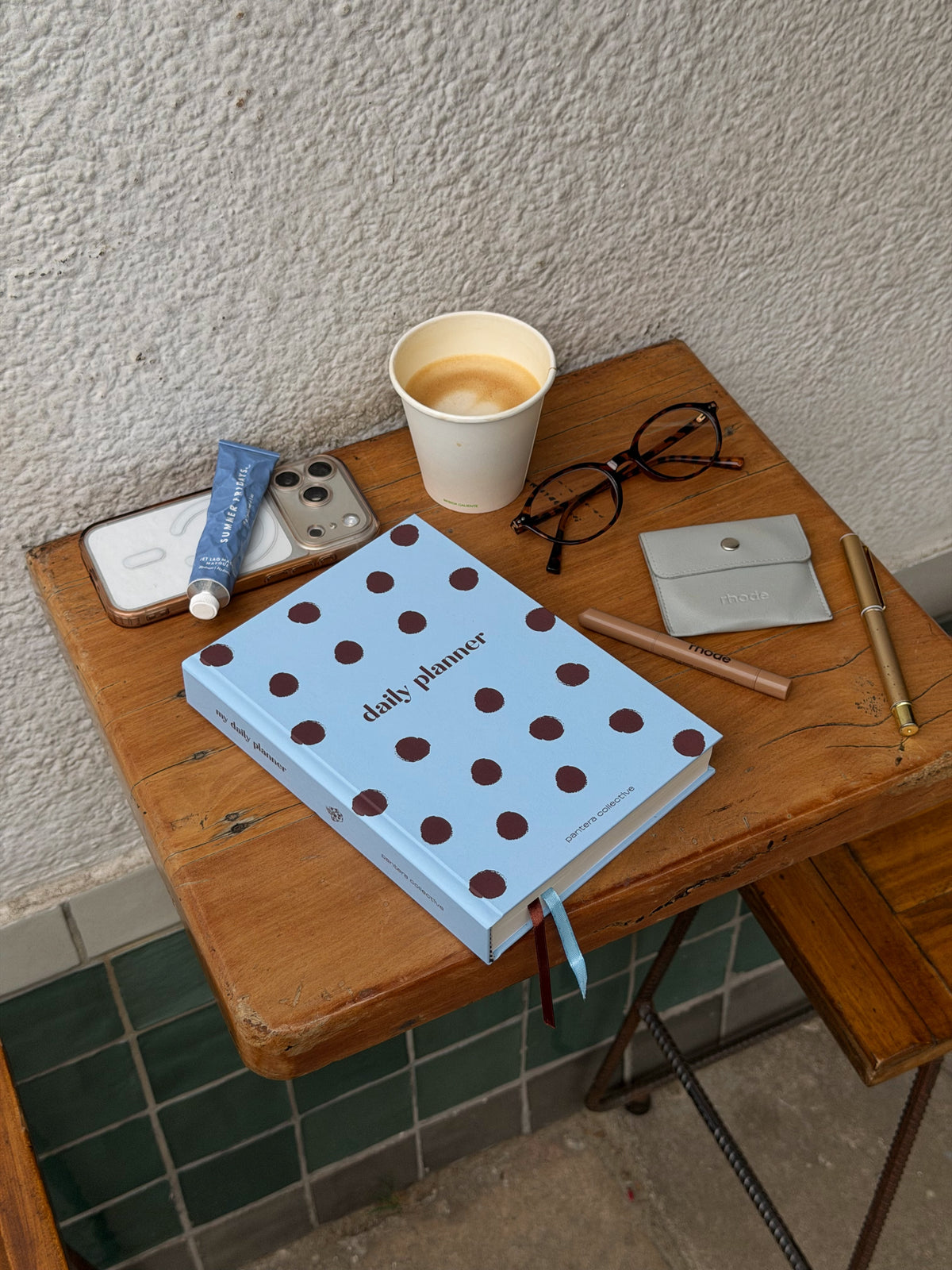 Polka Dots Daily Planner Copenhagen Edición Limitada