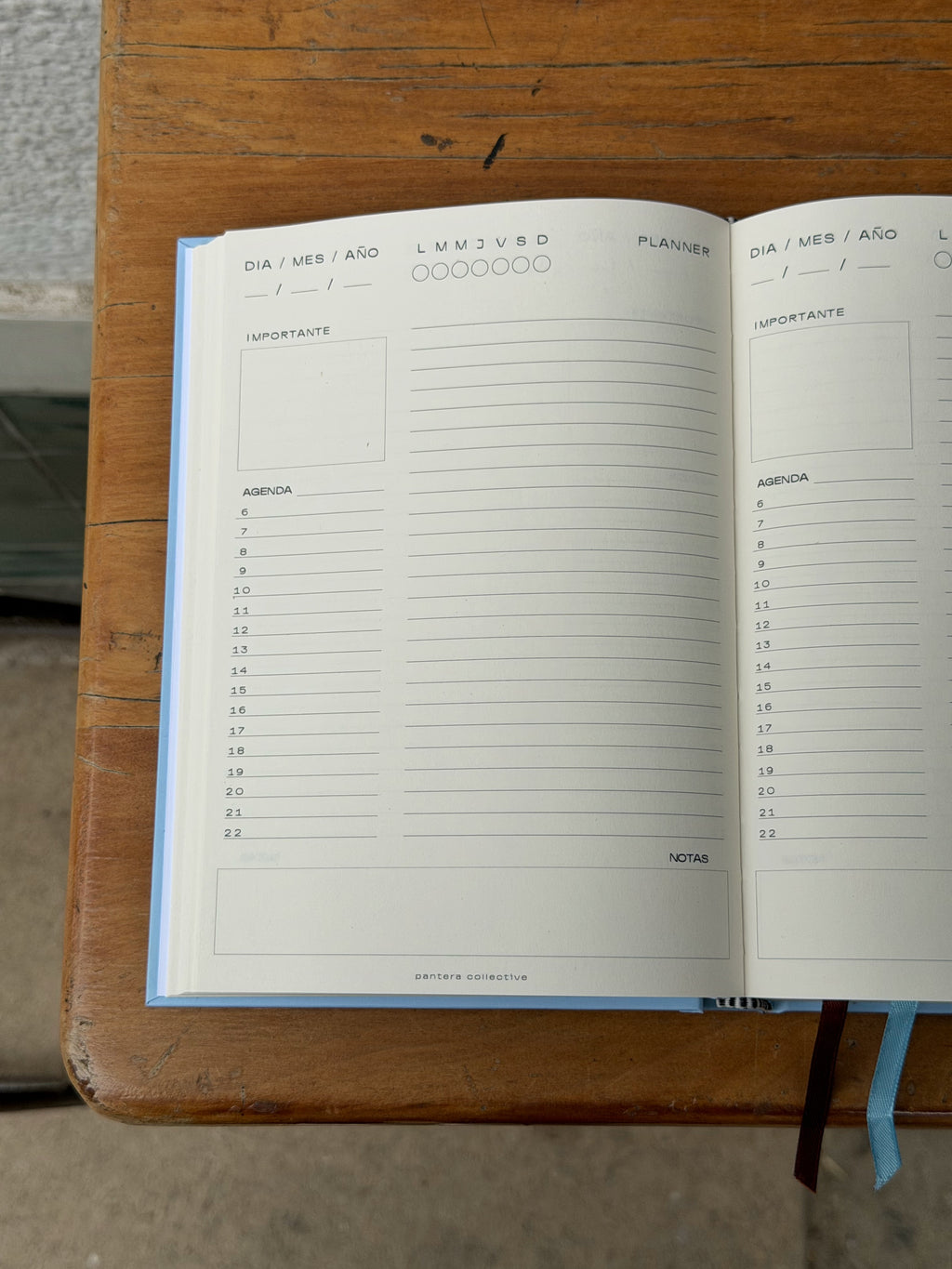 Polka Dots Daily Planner Copenhagen Edición Limitada