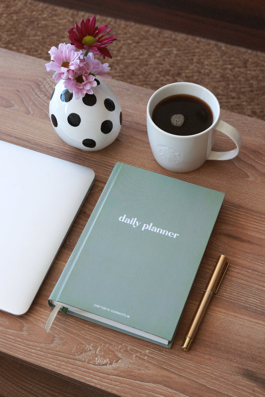 Daily Planner Sage Green