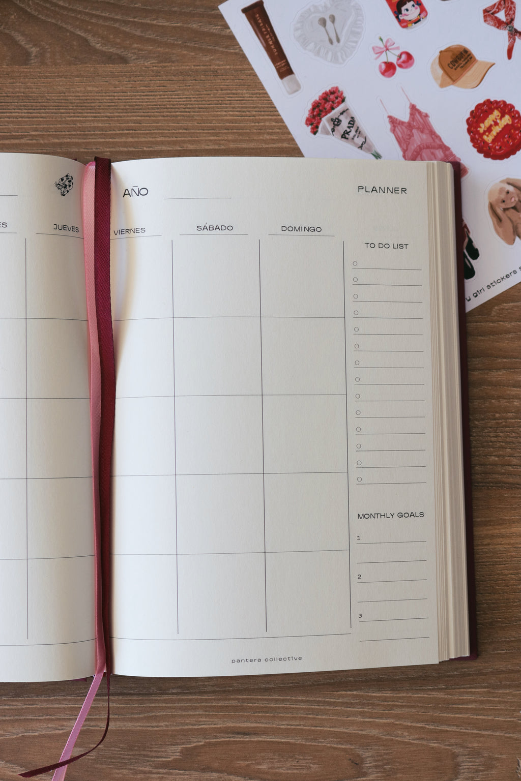 Weekly Planner Cherry Pop
