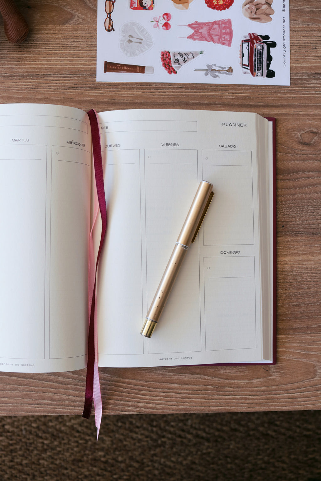 Weekly Planner Cherry Pop