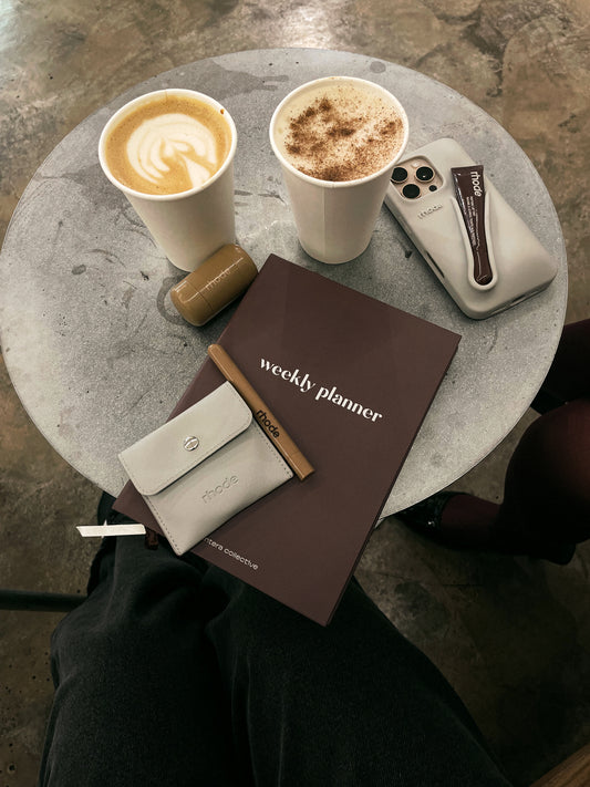 Weekly Planner Mocha