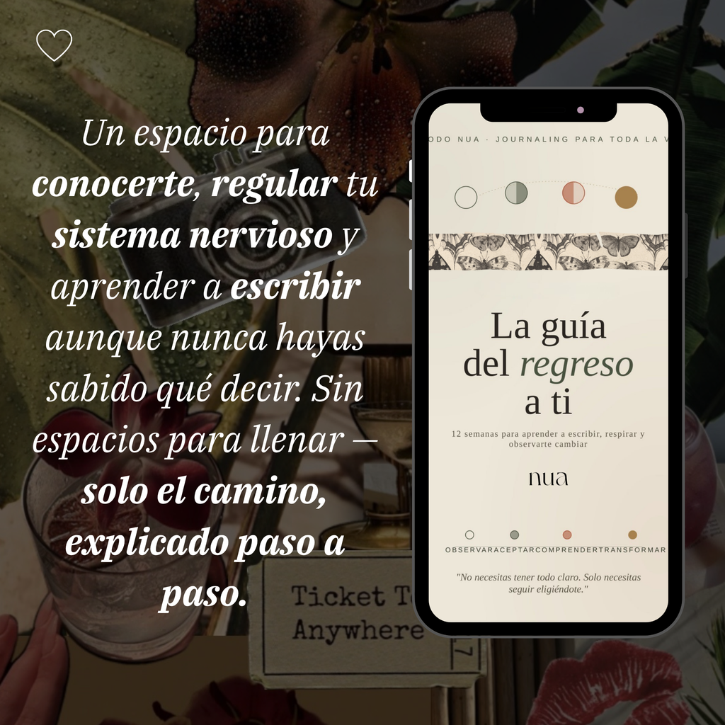 Bundle: Guía de Journaling ''regresar a ti'' + 165 preguntas by NUA ♡