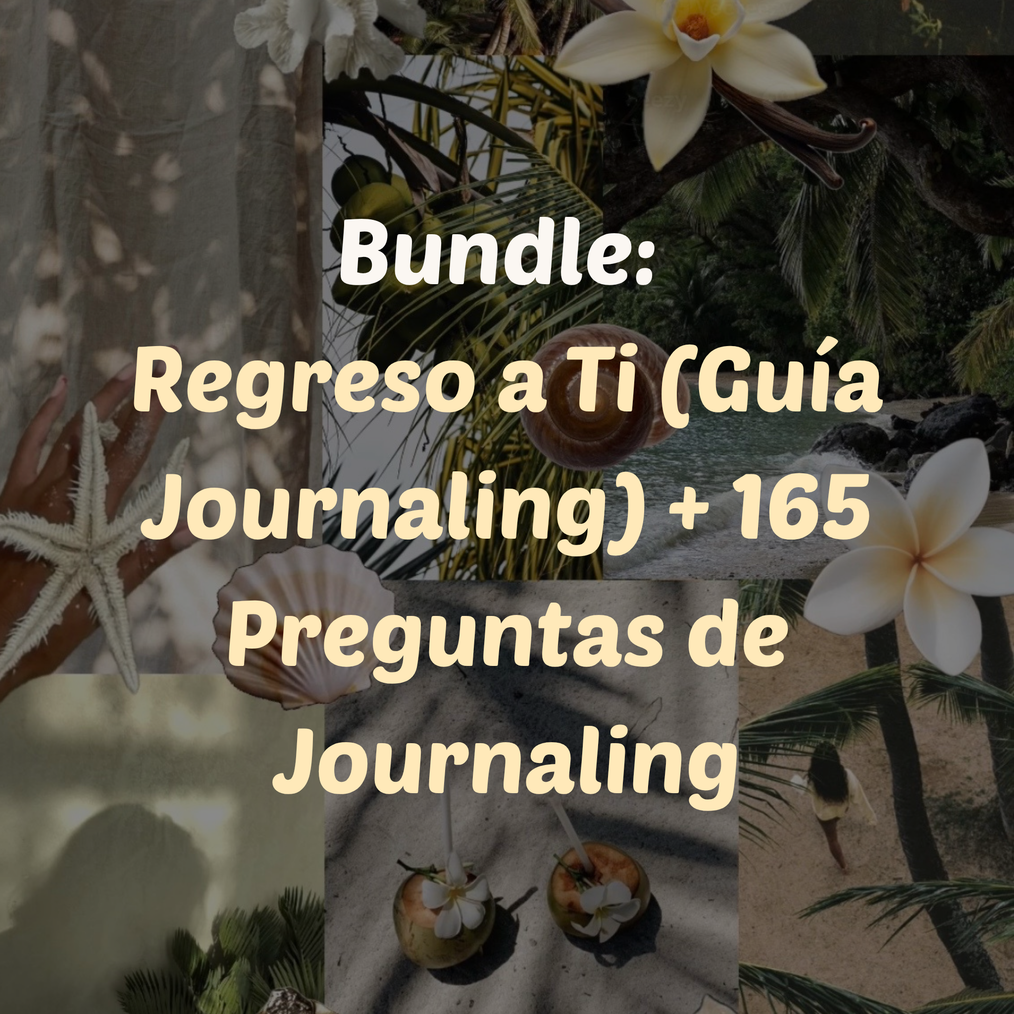 Bundle: Guía de Journaling ''regresar a ti'' + 165 preguntas by NUA ♡