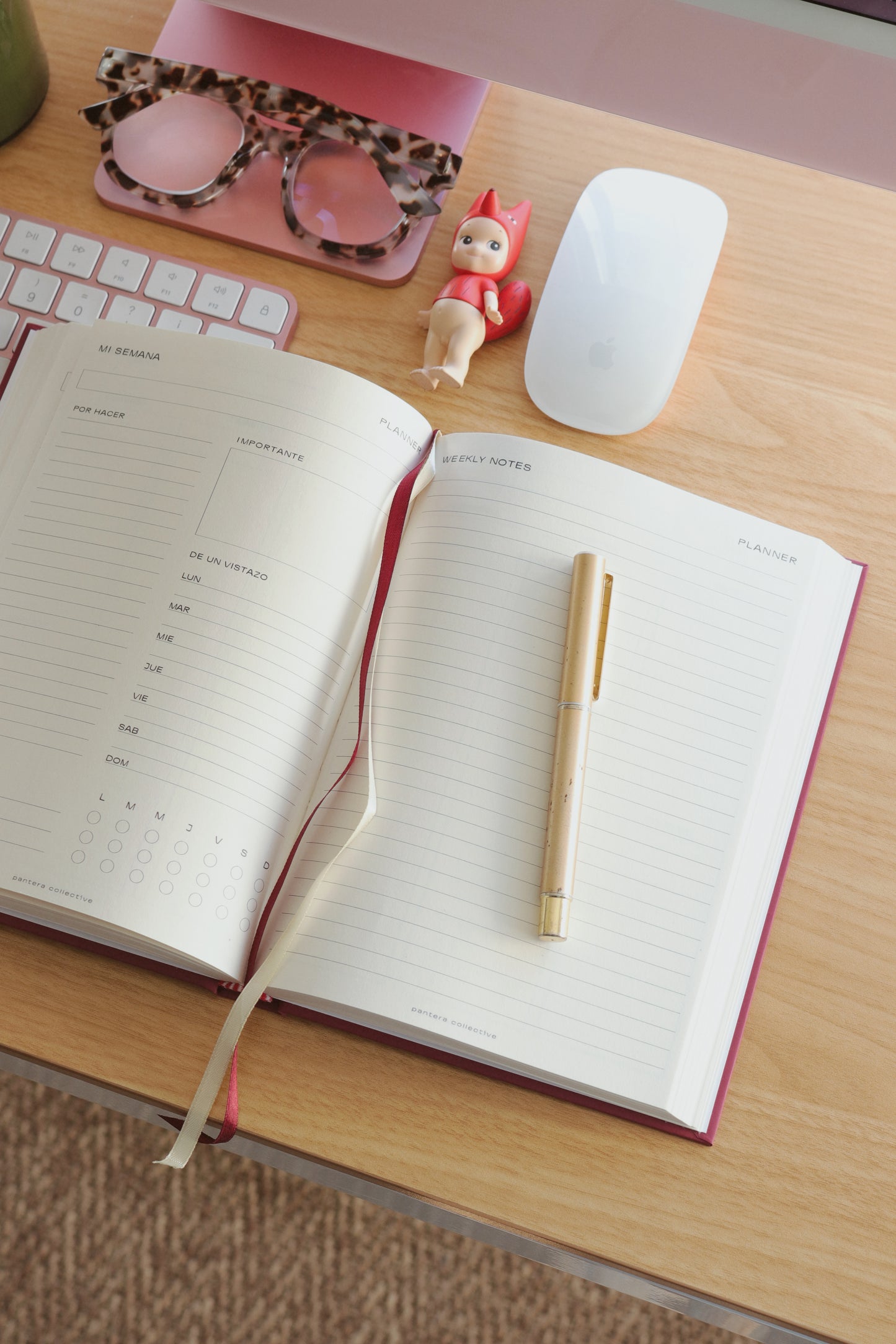 Weekly Planner Cherry