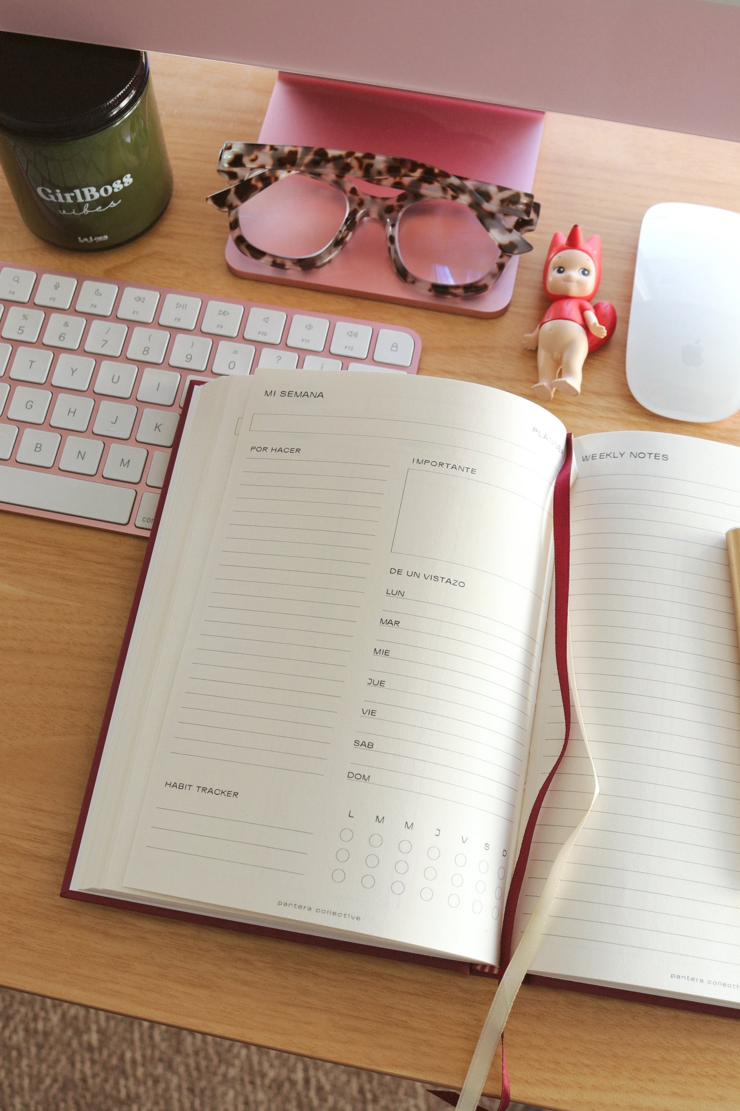 Weekly Planner Cherry