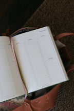Weekly Planner Green Pink