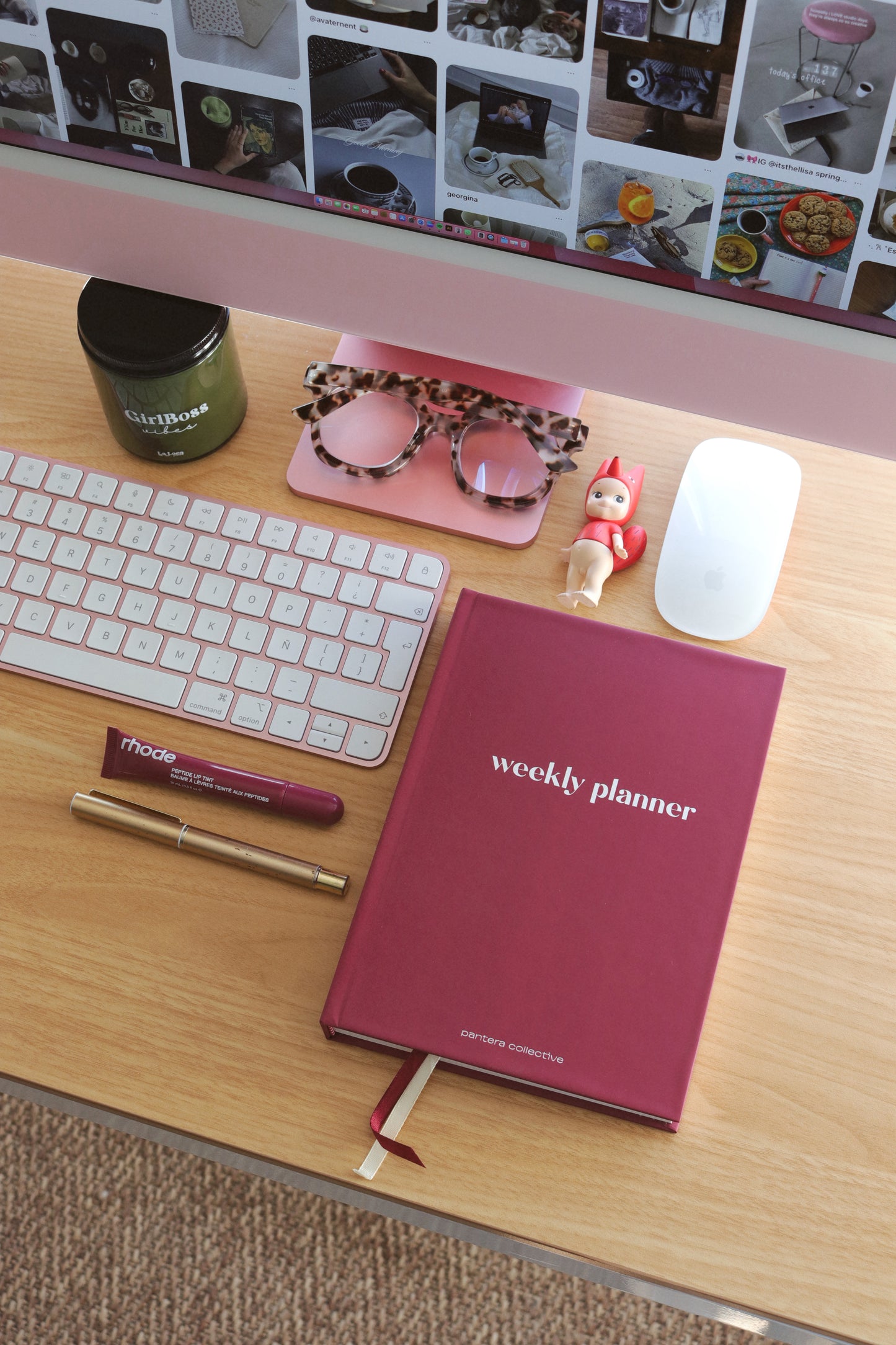 Weekly Planner Cherry