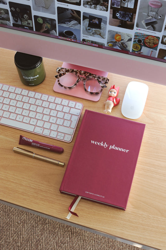 Weekly Planner Cherry