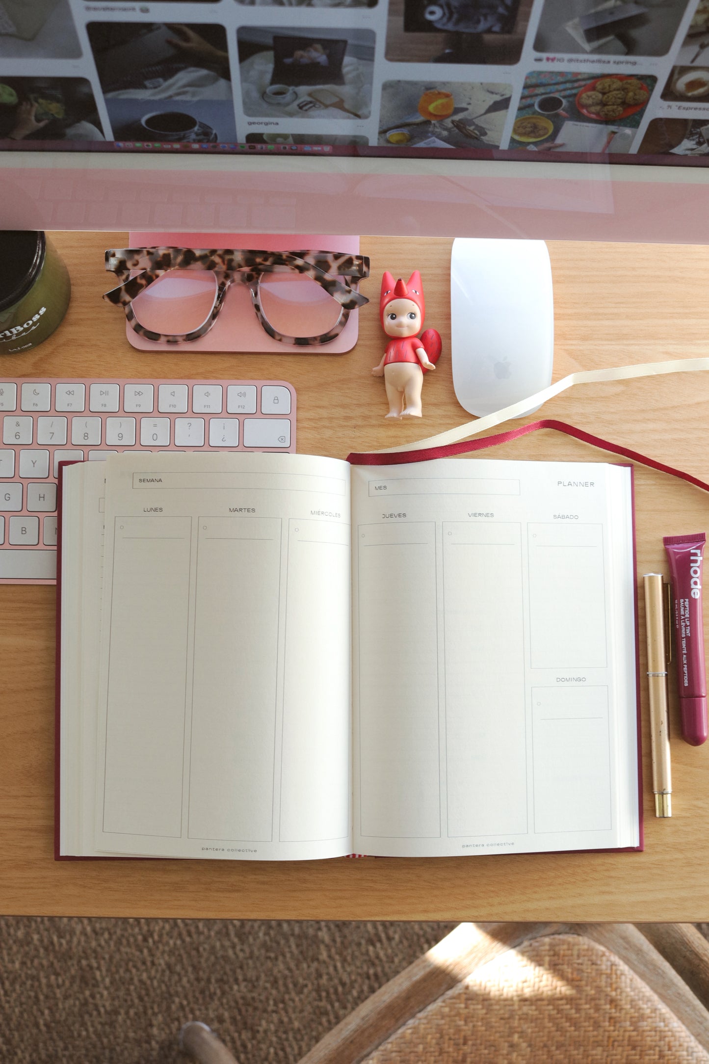 Weekly Planner Cherry