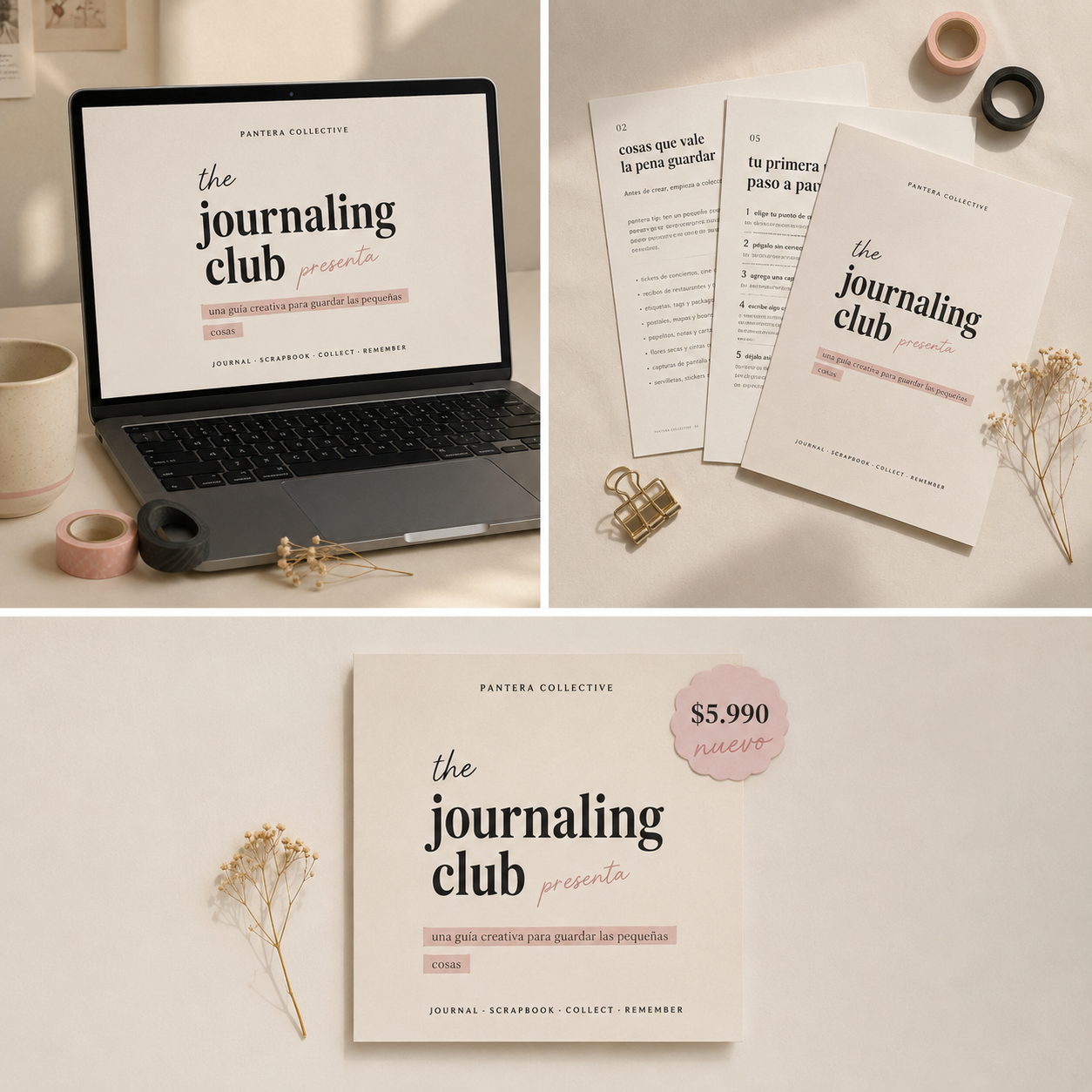 the journaling club: guía creativa ♡